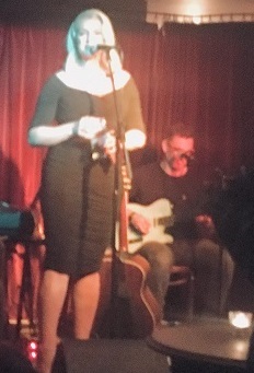 Amanda St John at the Green Note on 25 September 2019